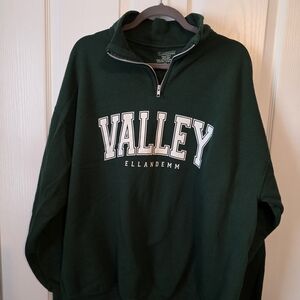 Ellandemm Women's Quarter Zip Sweatshirt Size XXL